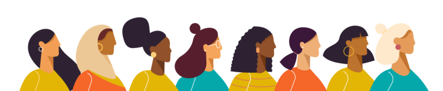 An illustration of diverse women symbolising National Domestic Workers Alliance (NDWA)